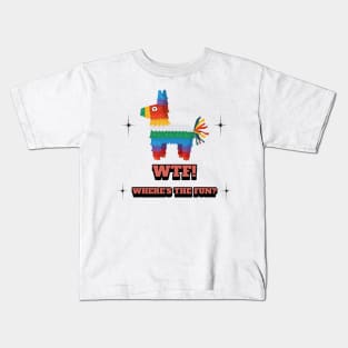 WTF! Where's the fun? Kids T-Shirt